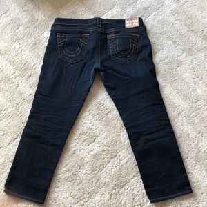 True Religion Lizzy Cropped Jeans